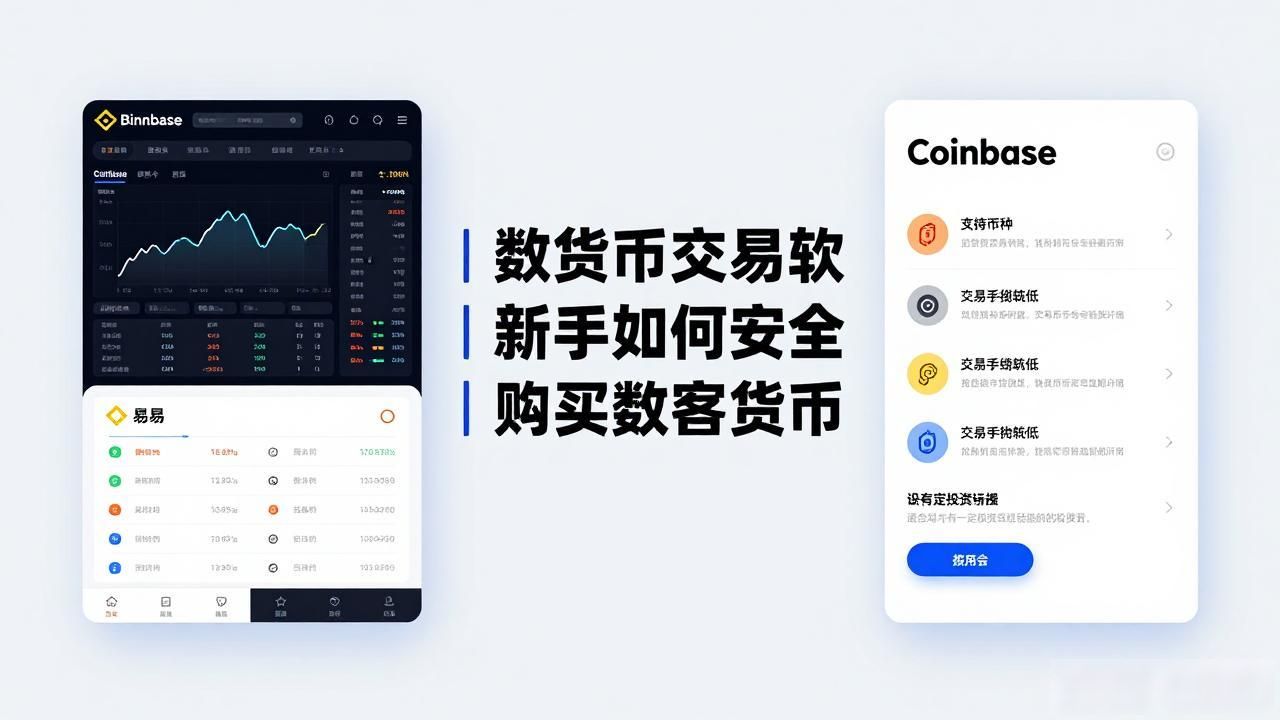 数字货币用哪个软件买_新手如何安全购买数字货币的正规交易软件｜币安和Coinbase交易平台对比｜中国大陆数字货币交易政策规定