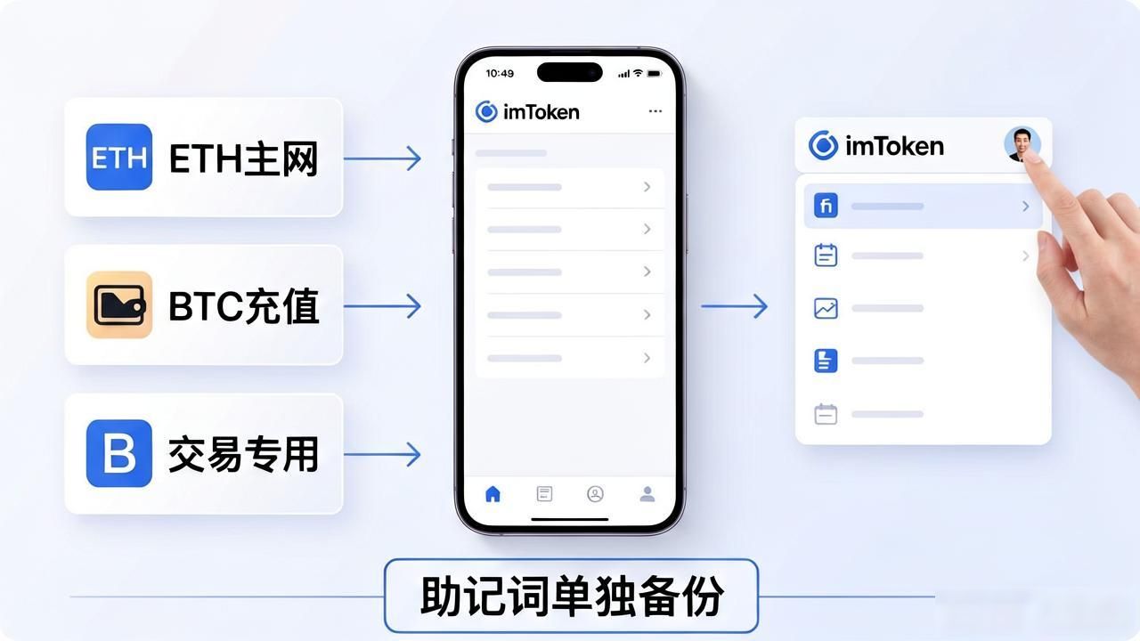 多重账户体系构建教程_如何在imToken通用版中创建多重账户?_imToken多链钱包账户管理