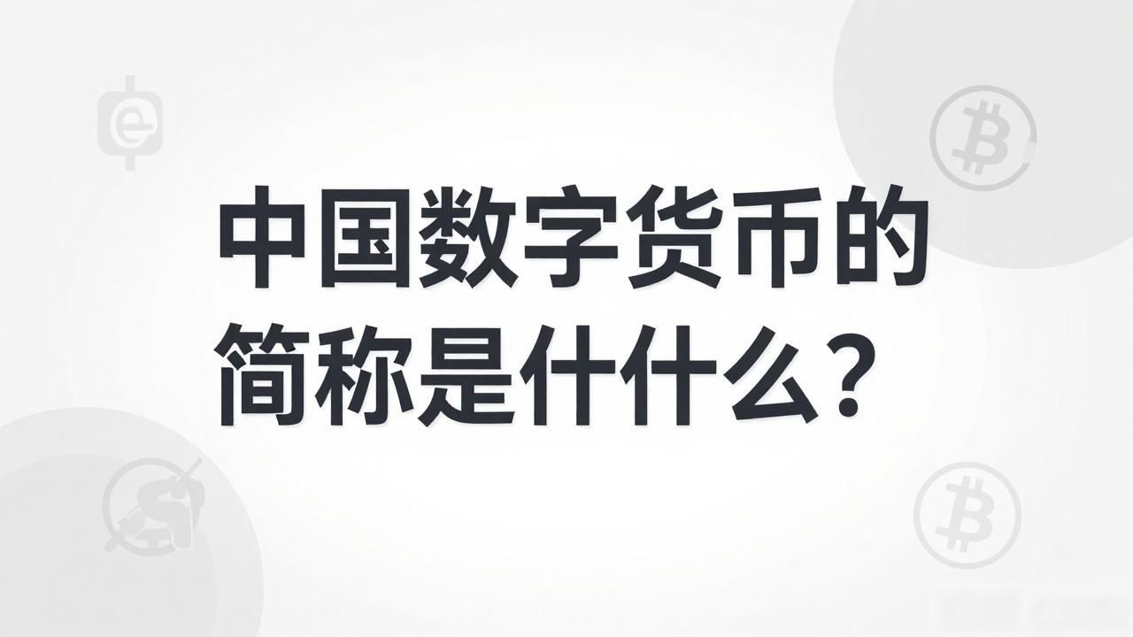 中国数字货币的简称_数字人民币e-CNY_中国人民银行数字货币