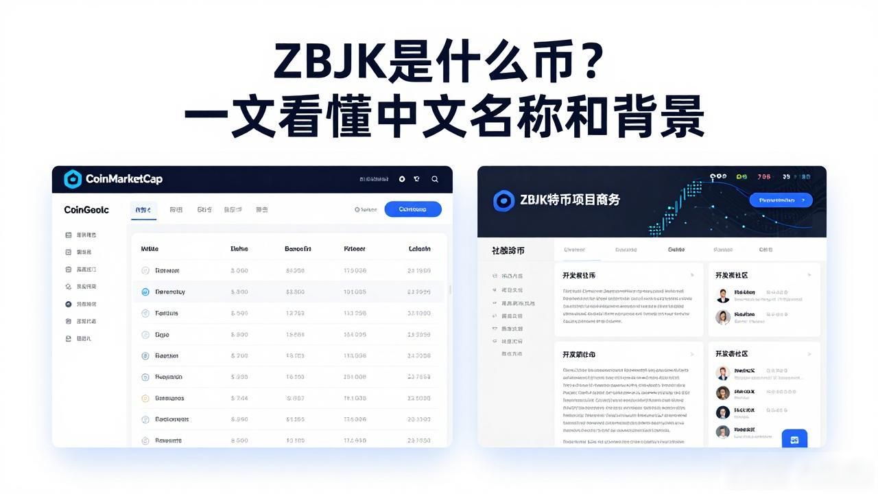 ZBJK是什么币？一文看懂中文名称和背景