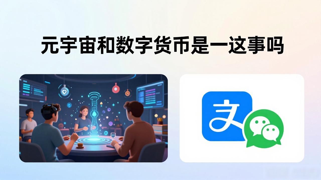 元宇宙和数字货币是一回事吗