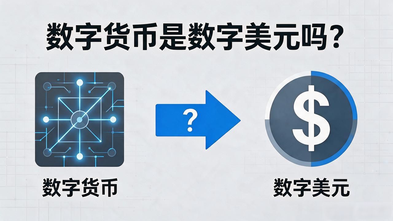 数字货币是数字美元吗？一文说清楚