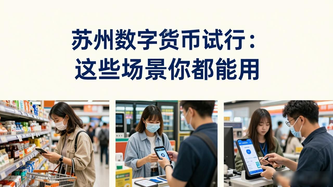 数字人民币苏州应用场景_数字人民币苏州试点_苏州数字货币试行
