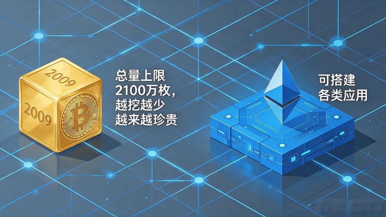 数字货币入门科普 比特币以太坊区别 加密货币投资风险_这个是数字加密货币