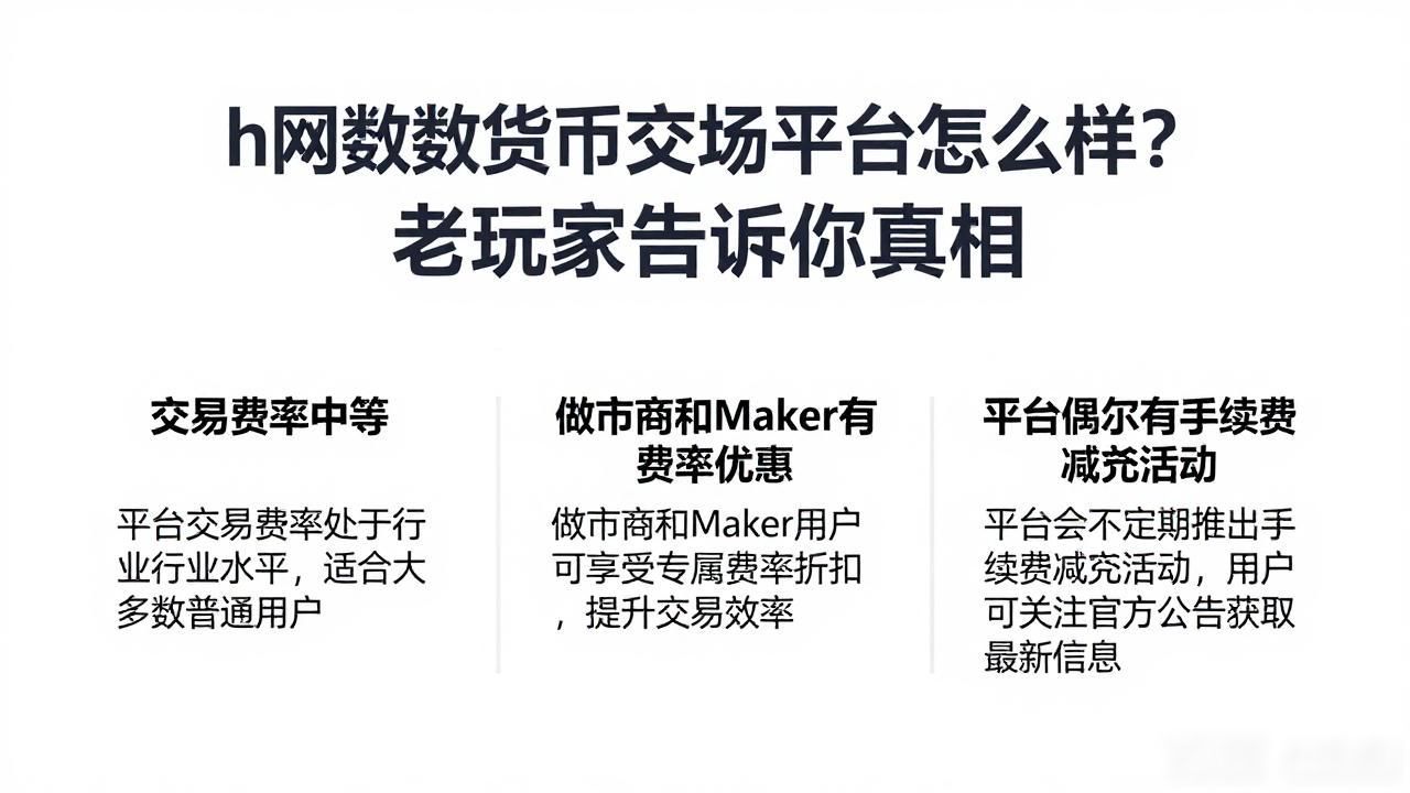h网数字货币交易平台怎么样？老玩家告诉你真相