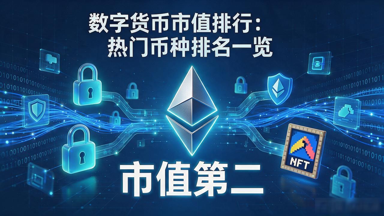 数字货币市值排行：热门币种排名一览