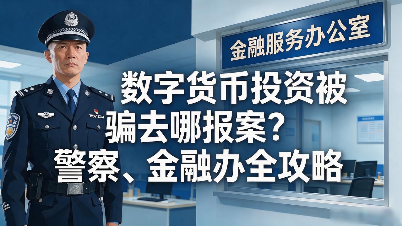数字货币投资被骗去哪报案？警察、金融办全攻略