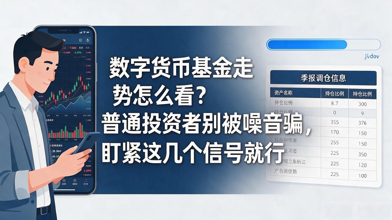 数字货币基金走势怎么看？普通投资者别被噪音骗，盯紧这几个信号就行