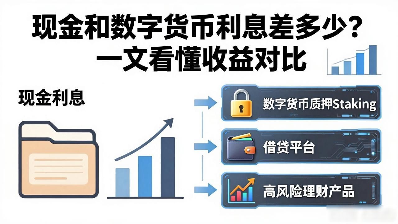 数字货币利息获取方式_质押Staking与借贷平台理财_现金数字货币利息