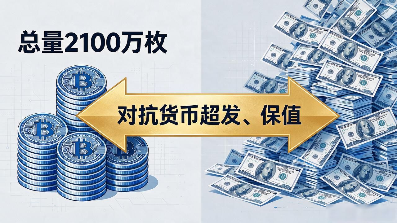 总量控制的数字货币好在哪 为啥它能对抗货币超发保值