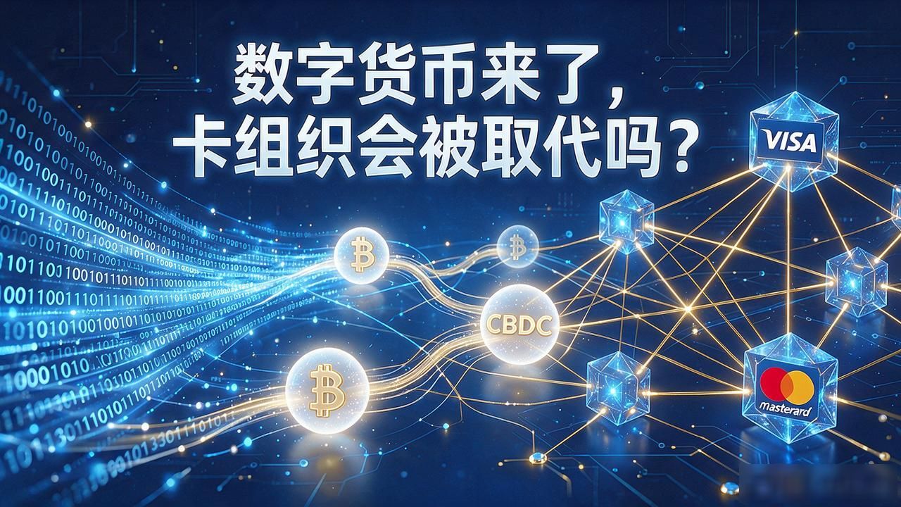 数字货币来了，卡组织会被取代吗？