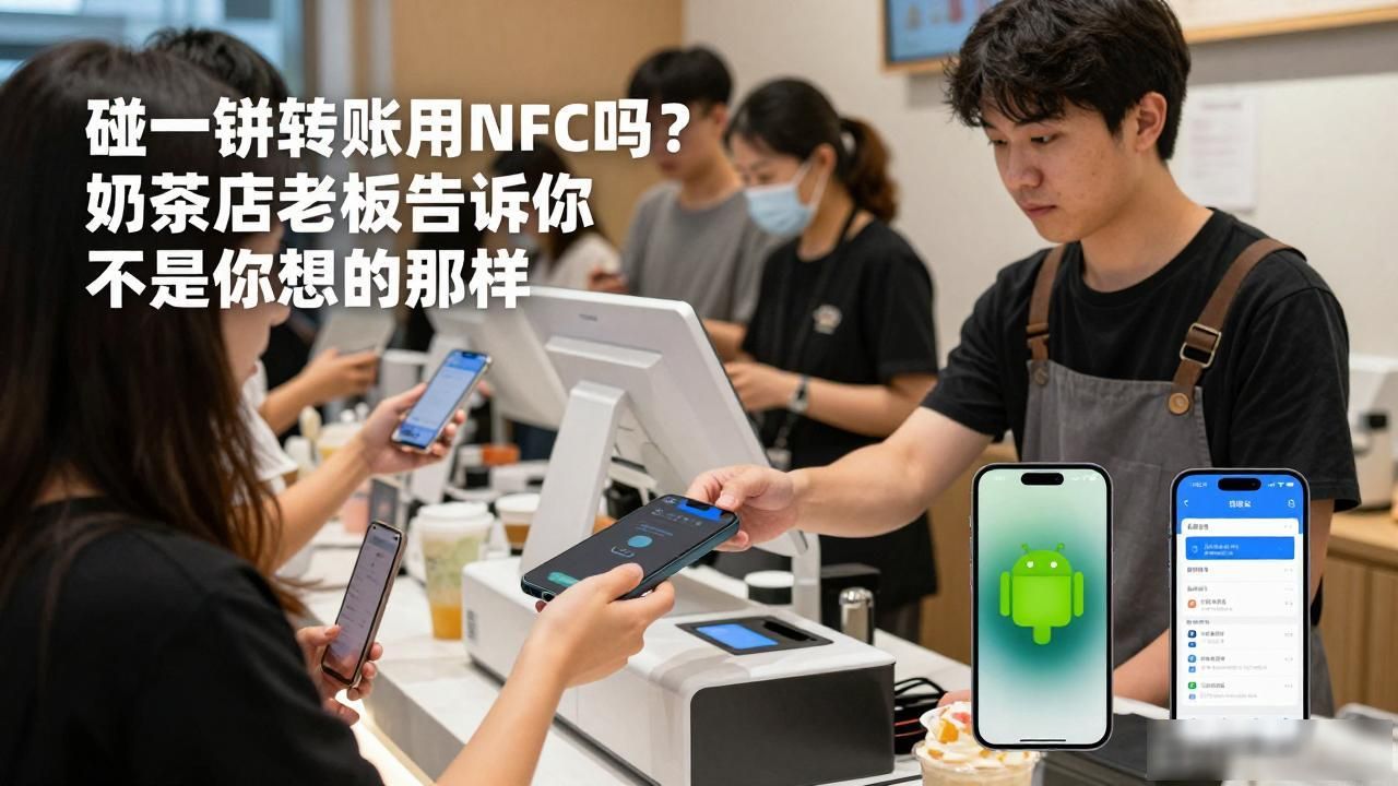 碰一碰转账用NFC吗？奶茶店老板告诉你不是你想的那样
