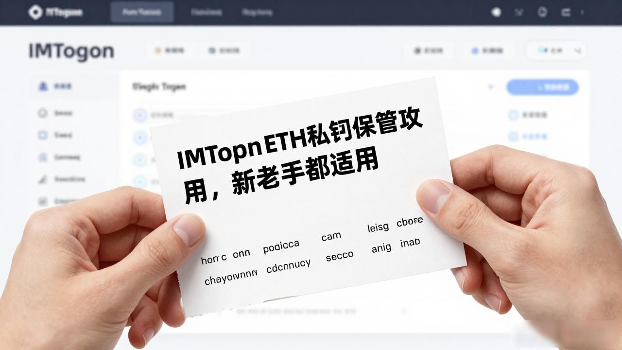 IMToken ETH私钥保管全攻略，新手老手都适用