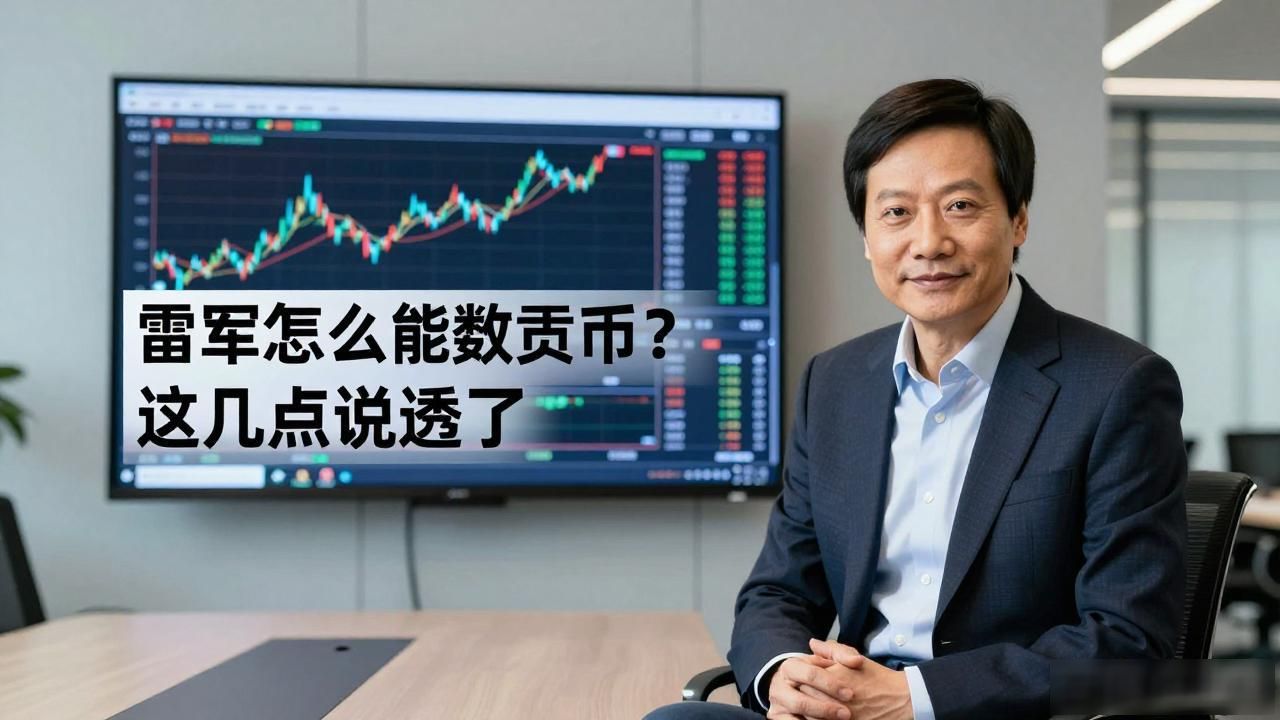 雷军怎么看数字货币？这几点说透了