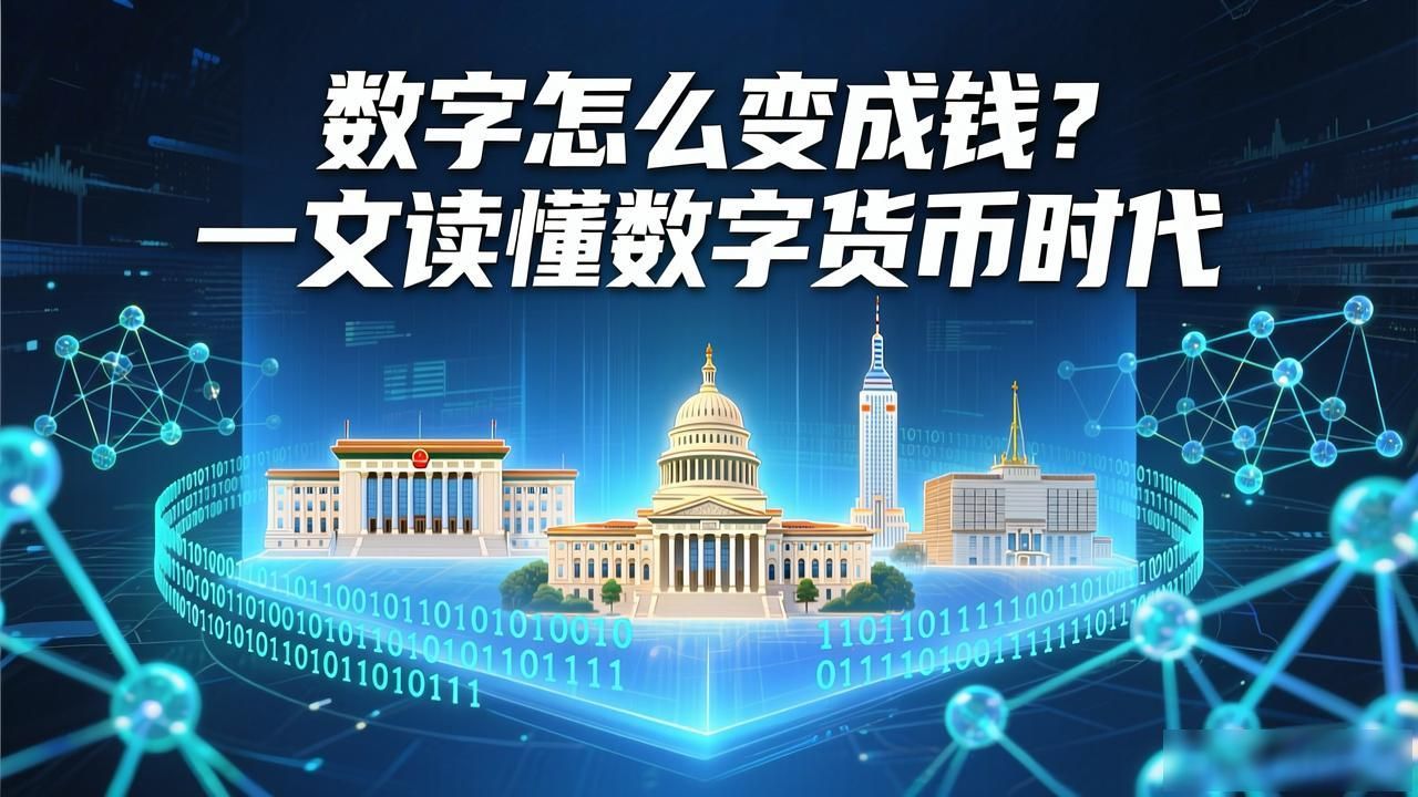 数字怎么变成钱？一文读懂数字货币时代