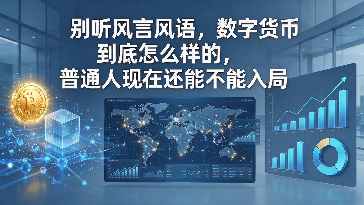 别听风言风语，数字货币到底怎么样的，普通人现在还能不能入局