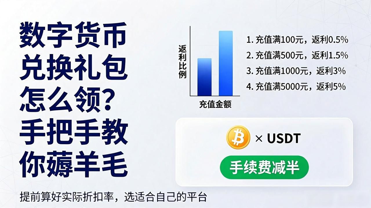 数字货币兑换礼包怎么领？手把手教你薅羊毛