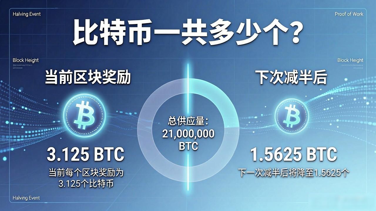 比特币一共多少个？看完这篇就明白了