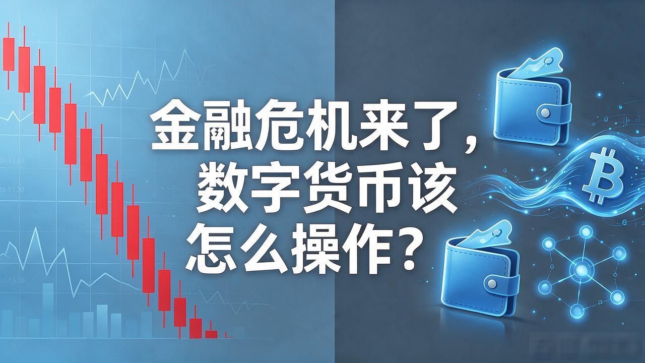金融危机来了，数字货币该怎么操作？