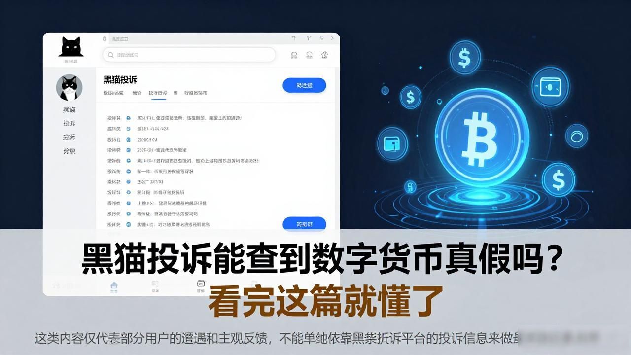 黑猫软件与数字货币_黑猫投诉 平台信息真实性_黑猫投诉平台 数字货币 项目评估
