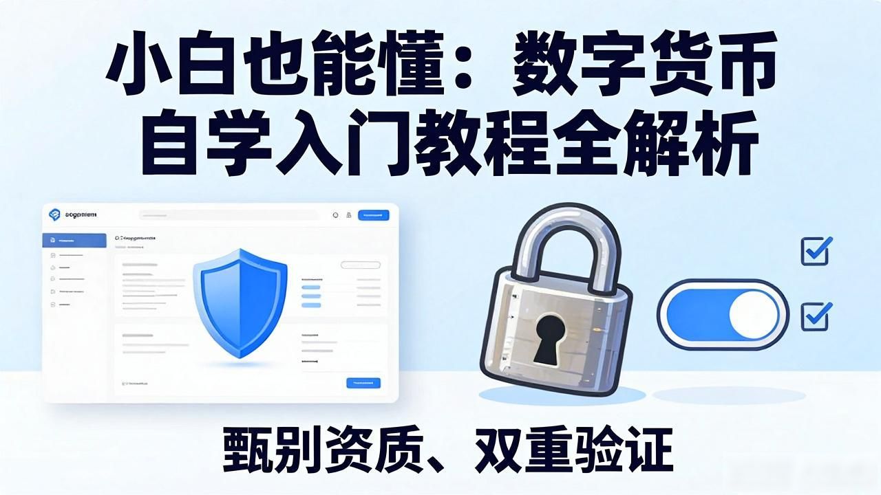 数字货币自学入门教程_数字资产高波动特性_钱包选择安全操作