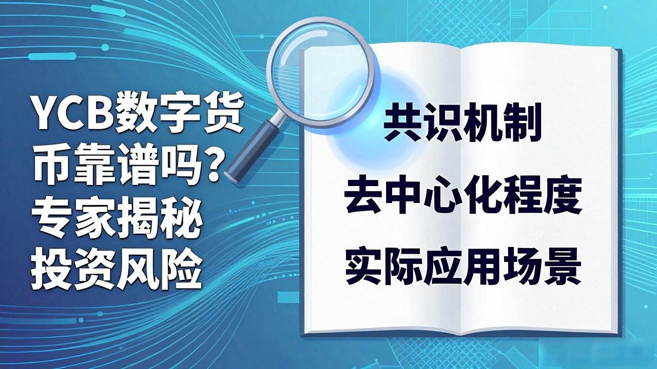 YCB数字货币靠谱吗？专家揭秘投资风险