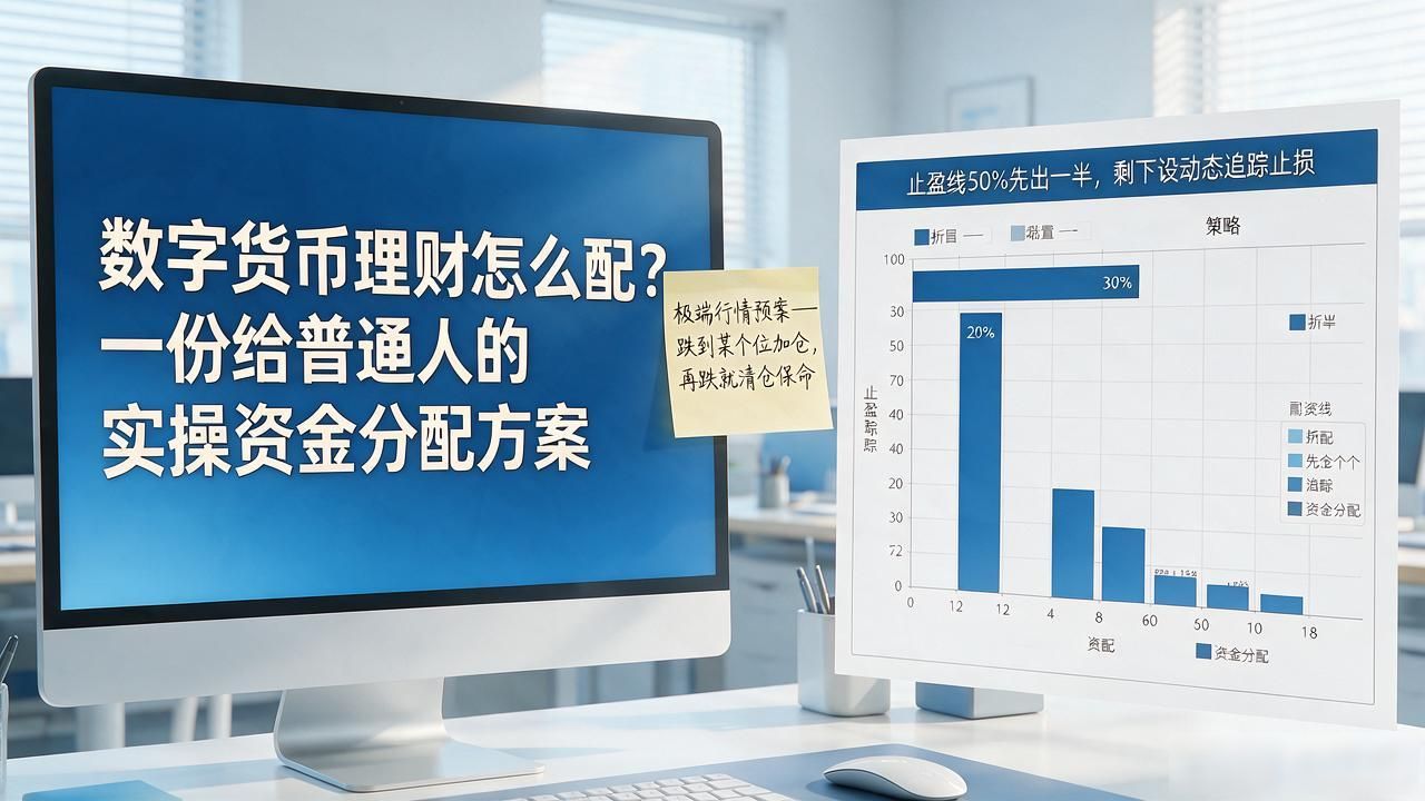 数字货币投资配置方案比例节奏退出_分批建仓定投式投资策略_数字货币理财配置方案
