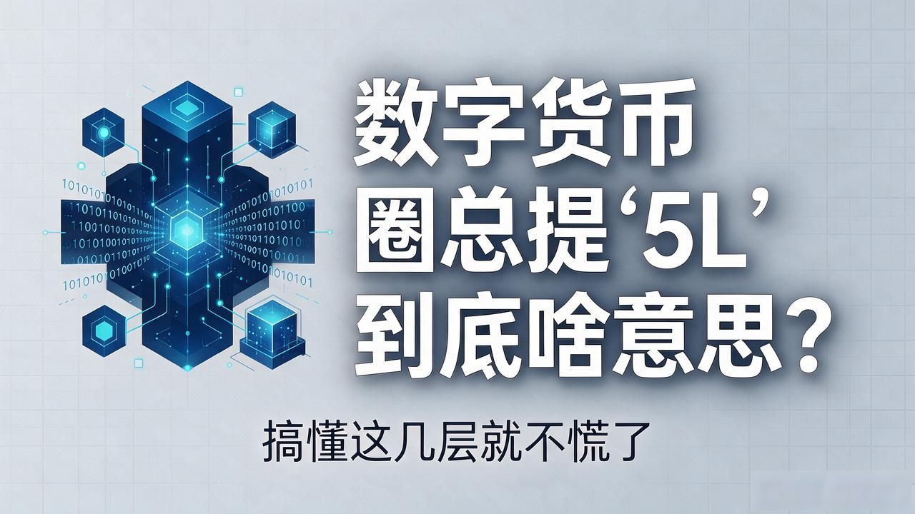 数字货币圈总提"5L"到底啥意思？搞懂这几层就不慌了