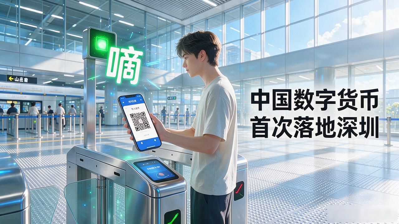 中国数字货币首次落地，我在深圳排了二十分钟队领了红包