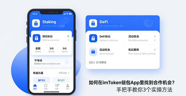 ImToken钱包Staking板块推广合作_如何通过imToken钱包App找到合作机会_ImToken钱包DApp浏览器合作机会