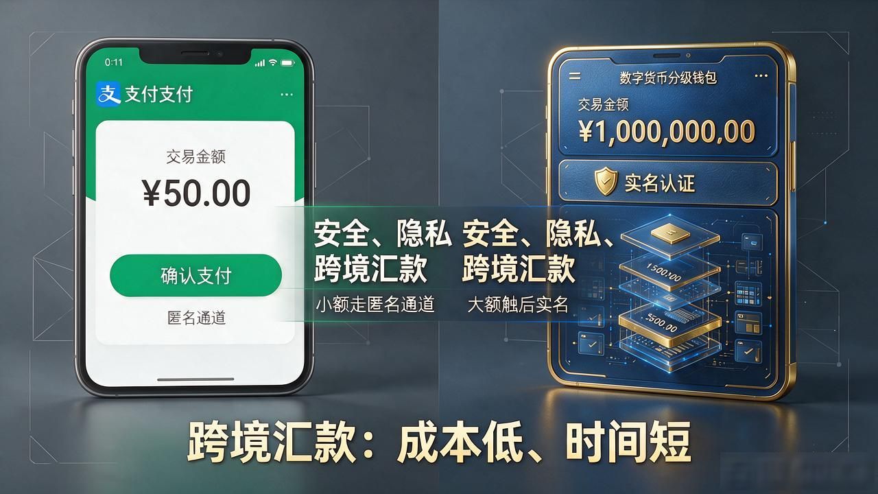 数字货币C端 普通人用起来和支付宝有啥区别