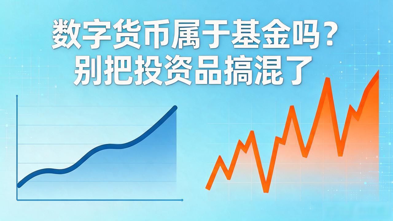 数字货币属于基金吗？别把投资品搞混了