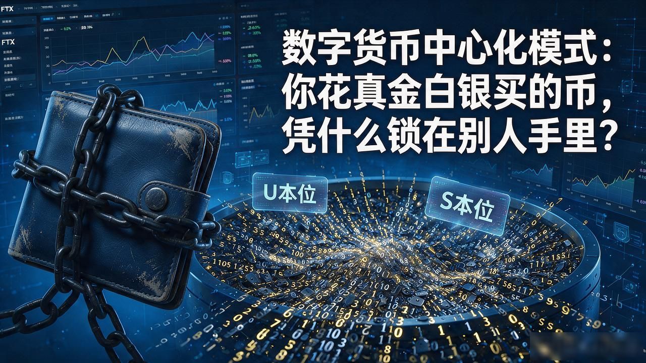 数字货币中心化模式：你花真金白银买的币，凭什么锁在别人手里