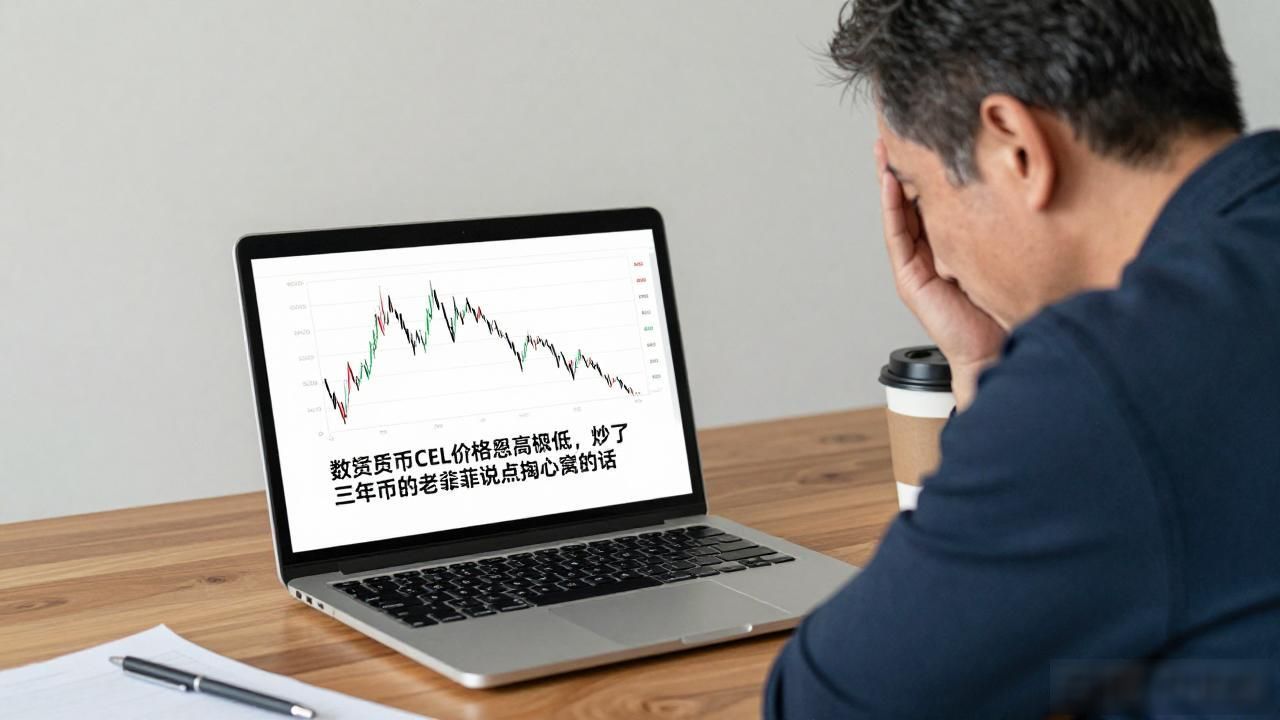 数字货币cel价格忽高忽低，炒了三年币的老韭菜说点掏心窝的话