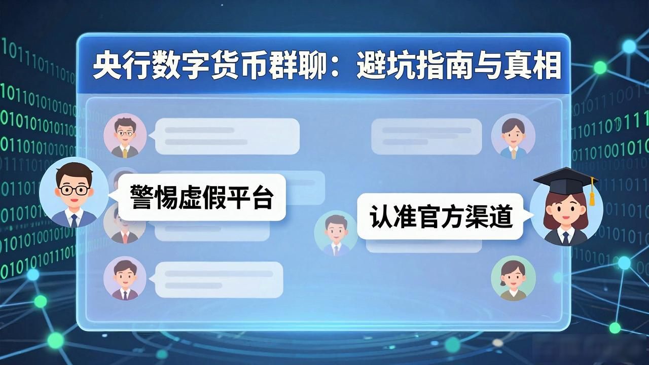 cbdc数字货币群聊_央行数字货币投资风险_警惕CBDC数字货币群聊骗局