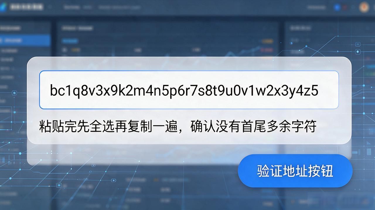 数字货币交易地址怎么填？别小看这一串字母数字