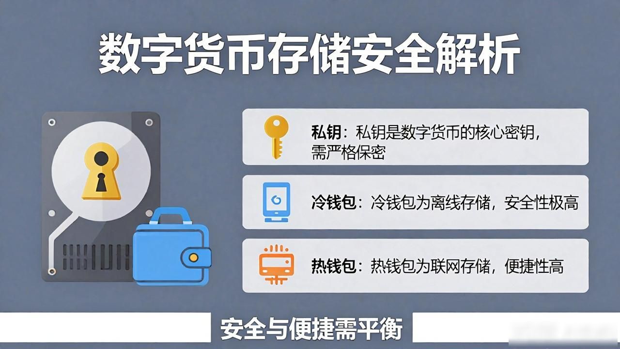 数字货币存硬盘靠谱吗？一文说清楚