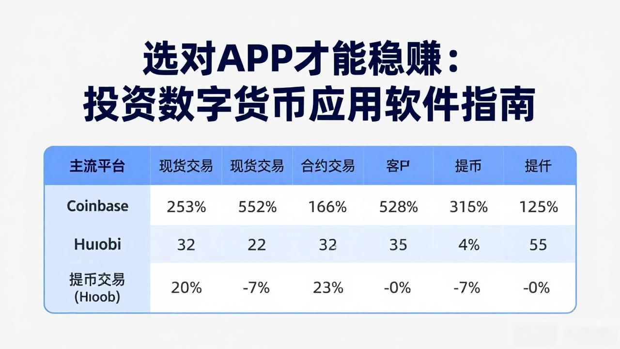 投资软件选择_安全合规平台_投资数字货币应用软件