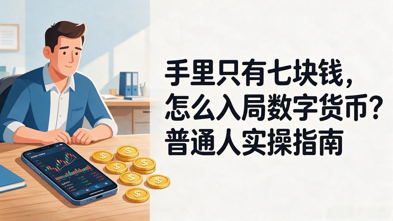 手里只有七块钱，怎么入局数字货币？普通人实操指南