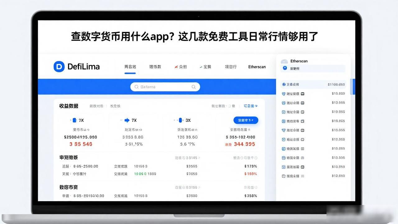 查数字货币用什么app？这几款免费工具日常行情够用了