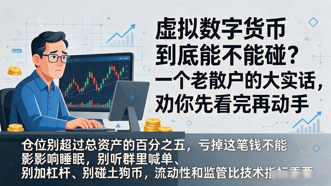 虚似数字货币到底能不能碰？一个老散户的大实话，劝你先看完再动手