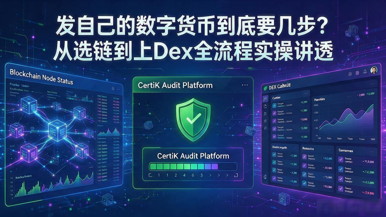个人发币选链指南BNB Chain与Solana对比_ERC-20合约单元测试与安全审计流程_如何发行自己数字货币