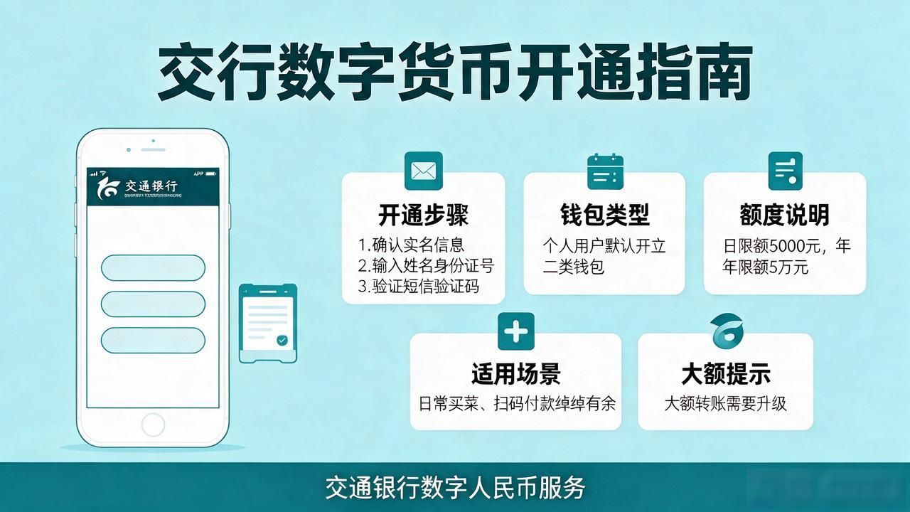 交行数字货币申请入口_交通银行数字人民币开立_交行手机银行数字人民币申请