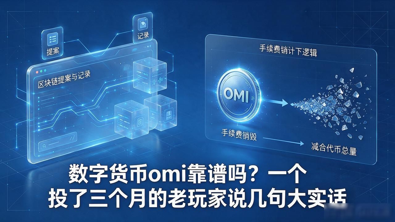数字货币omi靠谱吗？一个投了三个月的老玩家说几句大实话