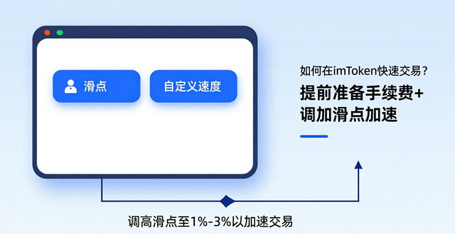 交易手续费代币预留_imToken交易准备_如何在imToken通用版中进行快速交易？