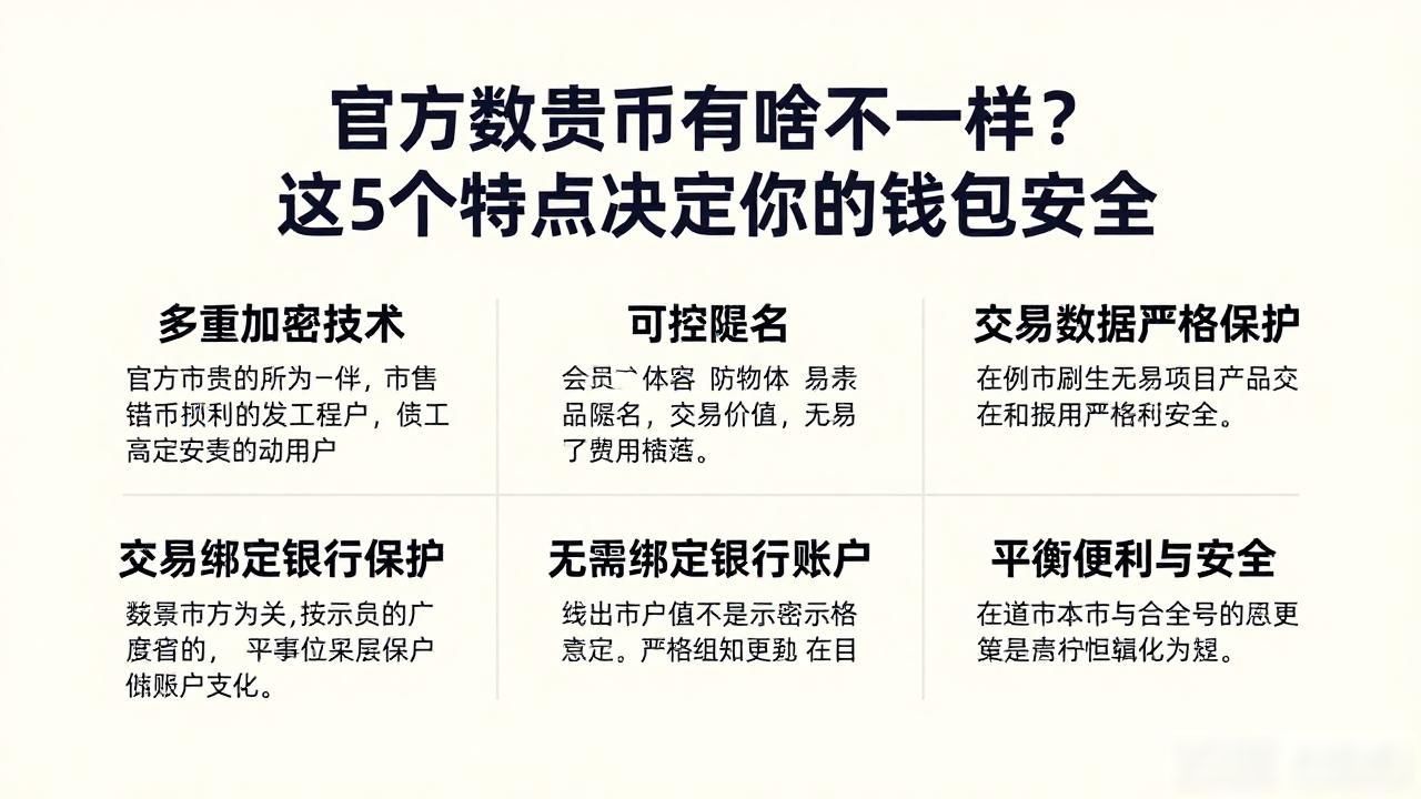 央行数字人民币的特点_数字人民币的法偿性_官方数字货币的特点
