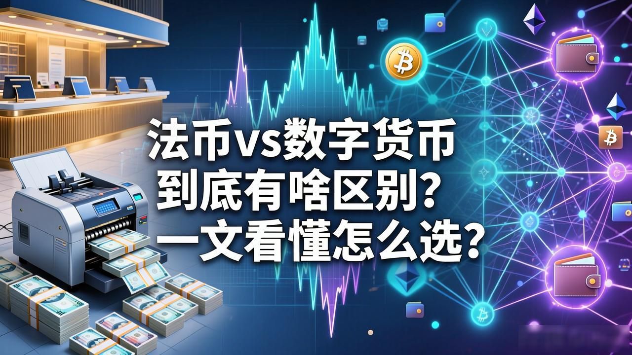法币vs数字货币到底有啥区别？一文看懂怎么选