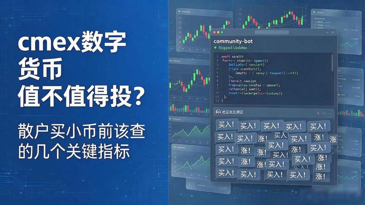 csex数字货币值不值得投？散户买小币前该查的几个关键指标