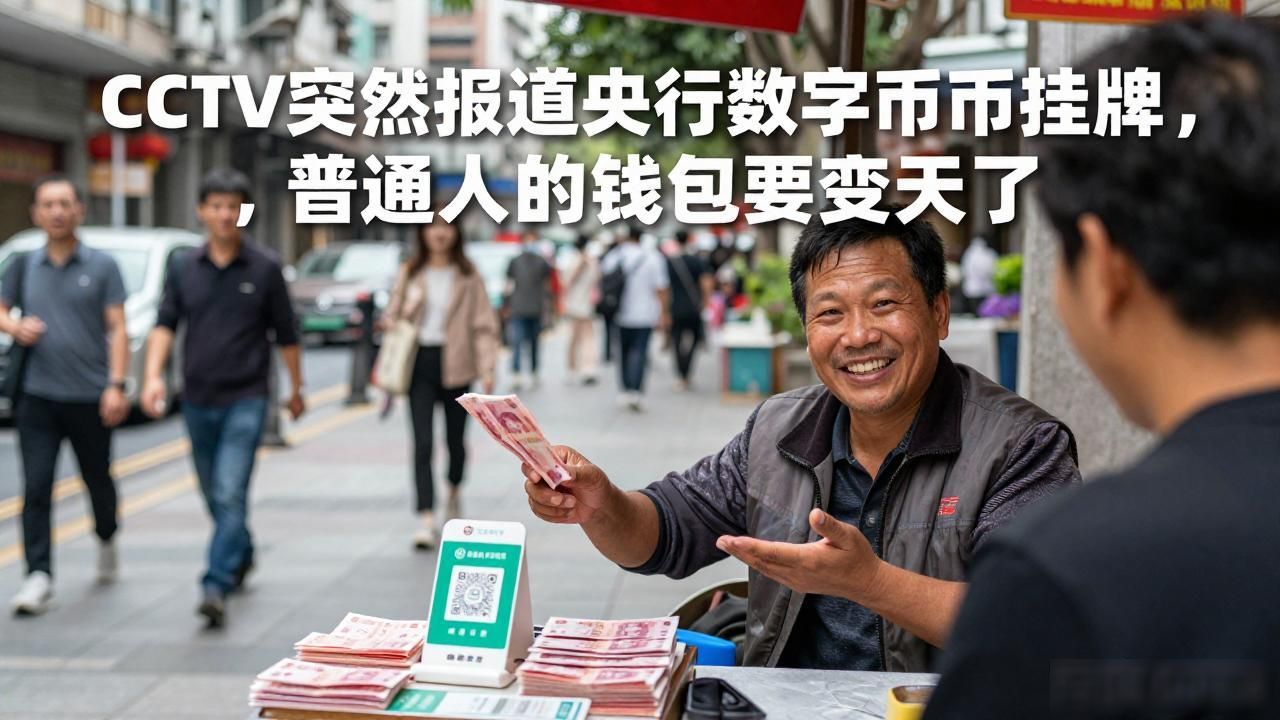 CCTV突然报道央行数字货币挂牌，普通人的钱包要变天了