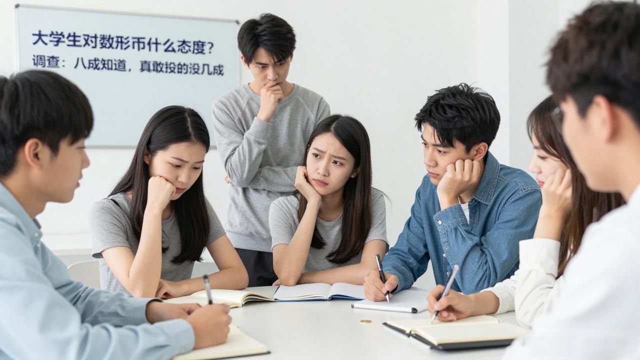 大学生对数字货币调查_大学生数字货币认知现状_大学生对加密货币态度调研